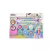 Set Machiaj pentru Copii, Create It Eye Shadow Mermaid, 11 Piese