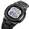 Ceas Digital Barbati SKMEI 2004 Negru , Functii Multiple, Design Casual, Cronometru, Alarma, Rezistent la Apa 3ATM