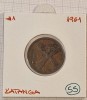55 Katanga (Democratic Republic of the Congo) 1 Franc 1961, KM#1, Africa