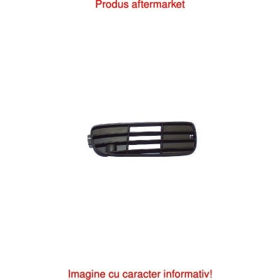 Grila bara fata Audi 80 (B4), 9.1991-12.1996, Dreapta, 8A0807346C01C, 1308272R negru foto