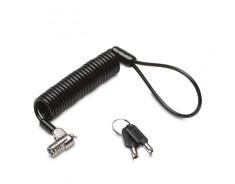 CABLU securitate KENSINGTON pt. notebook slot standard,cheie standard,conectare directa, 1.8m,cablu otel retractabil, 10mm,permite rot,teh Hidden Pin,