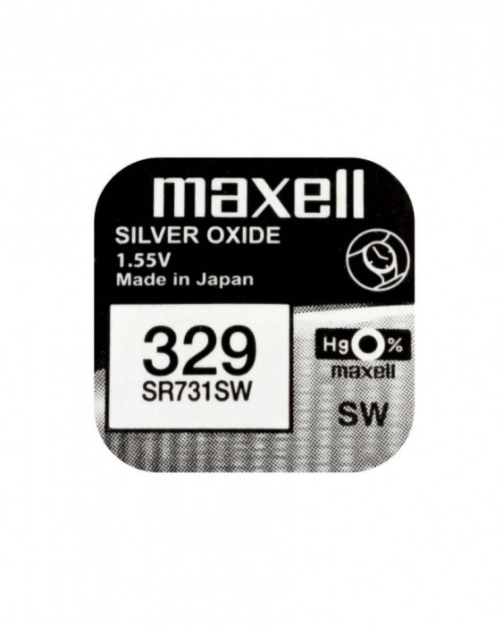 Baterie ceas Maxell SR731SW V329 1.55V oxid de argint 1buc