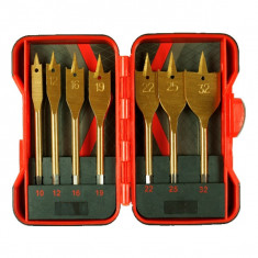 Set burghie pentru lemn plate ?10-32mm 7pcs Raider Power Tools 157794 foto