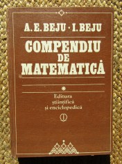 Compendiu De Matematica. Algebra Si Geometrie - A. E. Beju, I. Beju