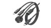 Cablu Acefast C6-11 USB-C 3&icirc;n1 - 2x USB-C / Qi 480Mb/s 100W 1.2m - negru
