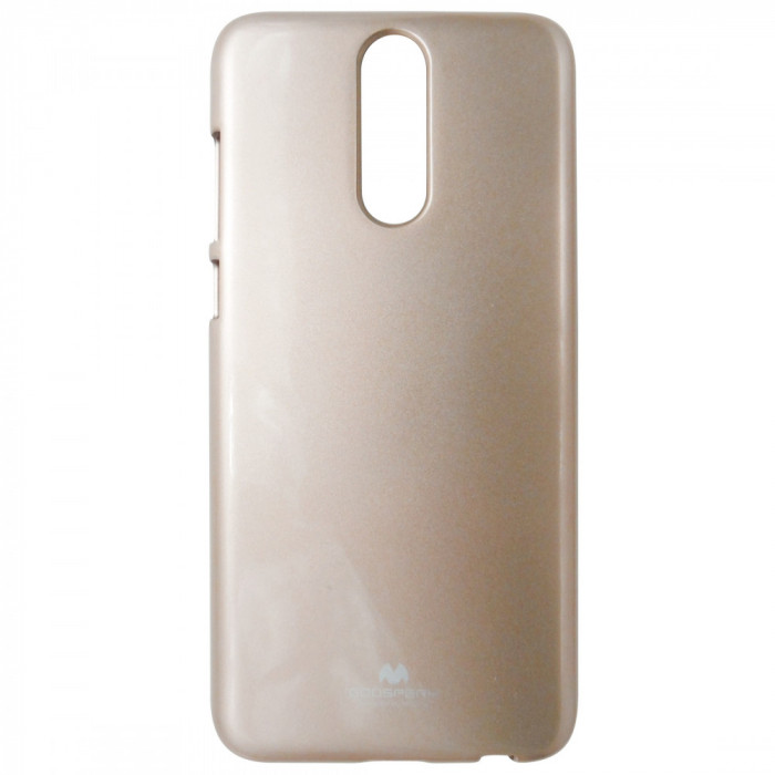 Husa silicon Mercury Goospery Jelly Case aurie pentru Huawei Mate 10 Lite