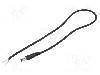 Cablu alimentare DC, cabluri, DC 5,5/2,1 mufa, negru, 0,5m, WEST POL - P21-TT-C075-050BK