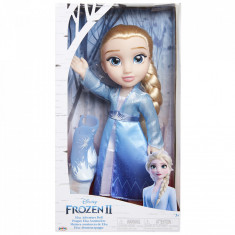 FROZEN II Papusa Elsa cu rochie de calatorie foto