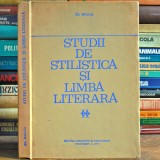 Studii de Stilistică și Limbă Literară, de Gh. Bulgăr. Editura Didactică și Pedagogică, București 1971