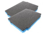 Inserturi din spumă 386x286x40mm - Set 2 buc.