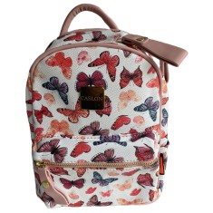 Rucsac dama, PU Leather, Fluturi, 22cm x 28cm x 14cm