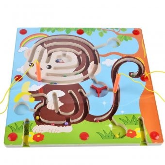 Joc labirint magnetic Maimutica