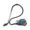 Aspirator fara sac HAUSBERG HB-2821BL, 2400W, multiciclon, aspirare uscata, capacitate 3 litri, filtru HEPA, control viteza, derulator automat cablu,