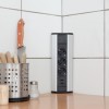 Bloc multiprize incorprabil, de col&Aring;&pound;, rabatabil + 2x USB, 2,1A