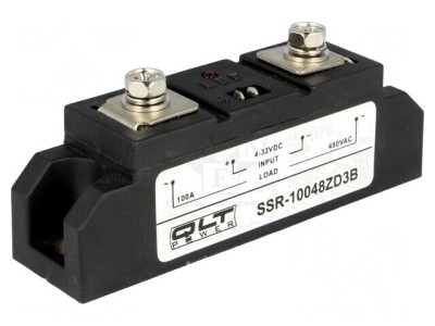 Releu semiconductor 100A 1-fazat 4-32VDC 44-480VAC foto