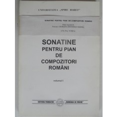 SONATE PENTRU PIAN DE COMPOZITORI ROMANI - GEORGETA STEFANESCU BARNEA VOL.I+VOL II