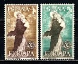 Spania 1963 &ndash; Europa CEPT &ndash; serie completă 2 timbre, MNH