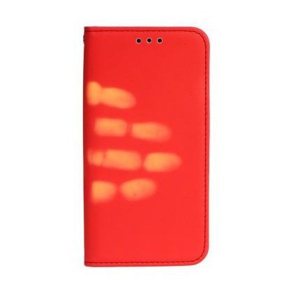 Husa Flip Carte TERMO Sams G955 Galaxy S8 Plus Rosu