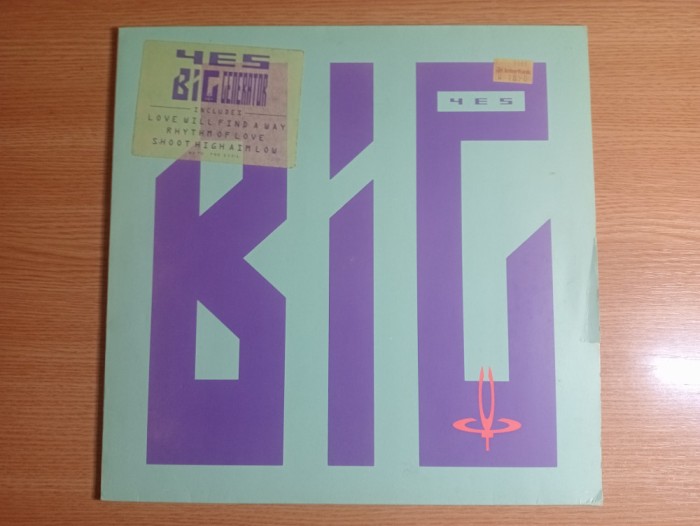 LP (vinil vinyl) Yes &ndash; Big Generator (VG+)