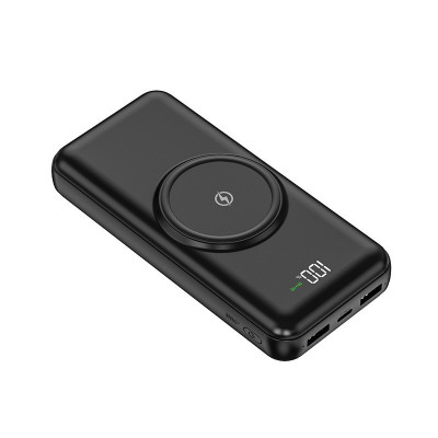 Power Bank Wireless MRG M762, 10000mah, 3in1, Negru C762 foto