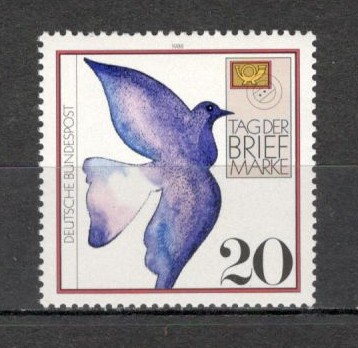 Germania.1988 Ziua marcii postale MG.670 foto