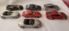 Lot 7 Masinute Metalice Burago &amp; Maisto: BMW M3, Porsche 911 Carrera, Roadster, Boxster, Lamborghini Diablo, Alfa Romeo 156, Ford Focus 1/24