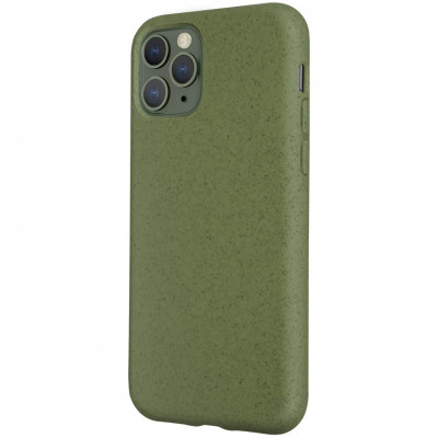 Husa Biodegradabila Forever Bioio pentru Apple iPhone 11 Pro, Verde foto