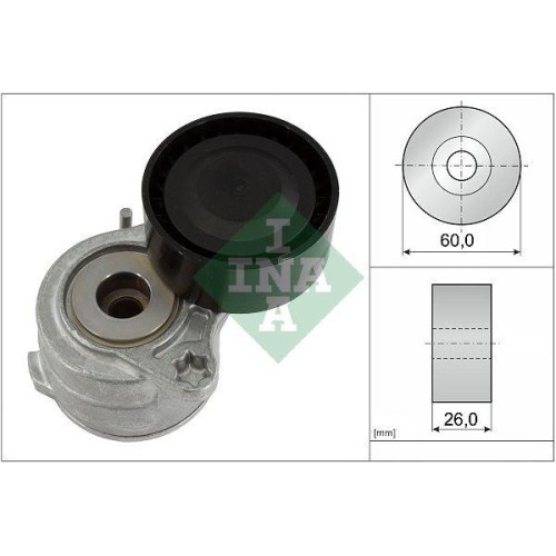 Intinzator curea Citroen Berlingo (Er , Berlingo Box (B9), Berlingo Box (K9), Berlingo Multispace (B9), C1 2 (Pa , C3 / C3 Origin 3 (Sx), C3 Aircross