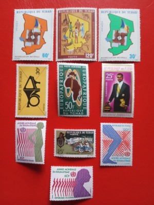 CHAD - SERII COMPLETE MNH foto