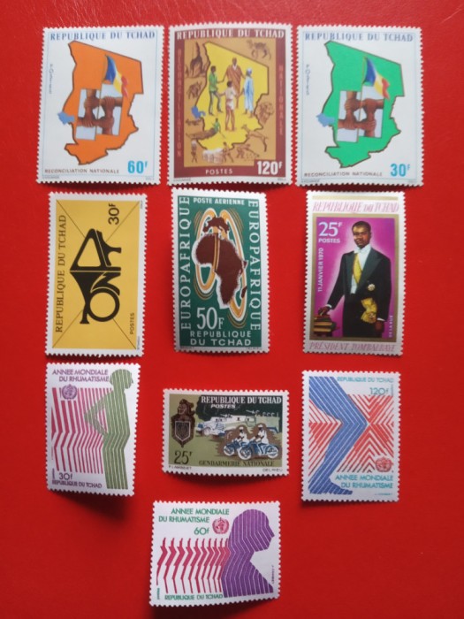 CHAD - SERII COMPLETE MNH