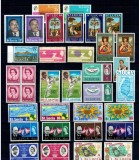 St. Lucia - Lot timbre neuzate, anii 1960, serii
