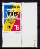 Cumpara ieftin RO 1994 LP 1358,&quot;AXX-a editie a T.I.B. &quot;, serie colt coala ( dif. pozitii) ,MNH