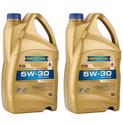 Pachet 10 Litri ulei Ravenol FO 5W30 foto