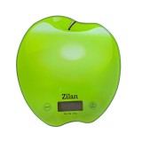 Cantar de bucatarie digital forma mar verde, capacitate 5kg, precizie 1g