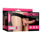 Rodeo G - Prelungitor penis cu strap on din silicon, 19 cm, Orion
