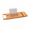 Tava reglabila, din bambus, pentru cada