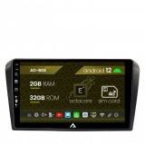 Cumpara ieftin Navigatie Mazda 3 (2003-2009), Android 12, E-Octacore 2GB RAM + 32GB ROM, 9 Inch - AD-BGE9002+AD-BGRKIT322