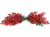 Cumpara ieftin Set 2 crengute fructe rosii artificiale 53.5 cm