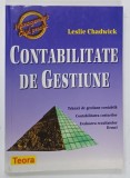 CONTABILITATE DE GESTIUNE de LESLIE CHADWICK , 1998