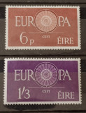 Irlanda 1960 Europa Cept serie 2 neștampilat, Nestampilat