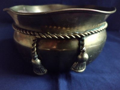 Fructiera veche bronz art. Deco foto