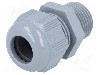 Presetupa poliamida, NPT1/2&quot;, IP68, HELUTOP HT-NPT, HELUKABEL - HT 1/2&rdquo; - 16 RAL7001 BSK NPT