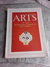 ARTS IN THE RUMANIAN PEOPLE&#039;S REPUBLIC, ALBUM, TEXT IN LIMBA ENGLEZA