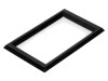 Cadru negru ABS 74x44,7mm 58x32,5mm DISPLAY VISIONS