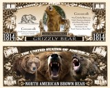 !!! SUA = FANTASY NOTE (TJ6) = URSUL GRIZZLY - 2014 - UNC