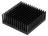 Radiator Extrudat Negru 45.7x45.7x16.5mm