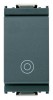 Vimar Buton cu revenire, 10A, 250V, 1P NO, gri