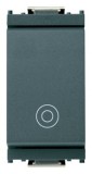 Vimar Buton cu revenire, 10A, 250V, 1P NO, gri