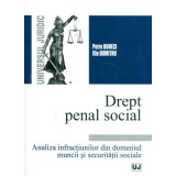 Drept penal social. Analiza infractiunilor din domeniul muncii si securitatii sociale - Petre Buneci, Ilie Dumitru
