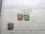 Lot 3 timbre clasice Funchal (Madeira, Portugalia) 1892&ndash;1894, ștampilate -A42